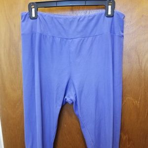 Lularoe Solid Light Purple Tall & Curvy Leggings